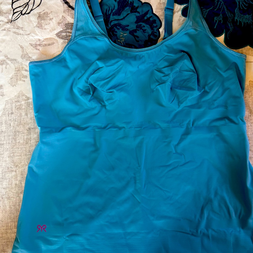 Ruby Ribbon Heritage Sheer Cami Blue